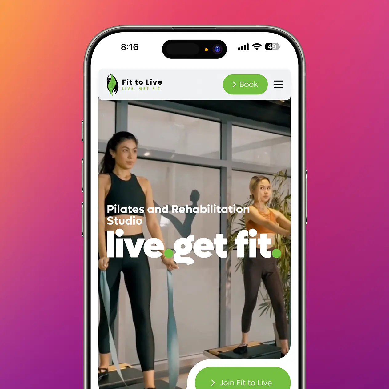 Fit To Live Website Home (1)