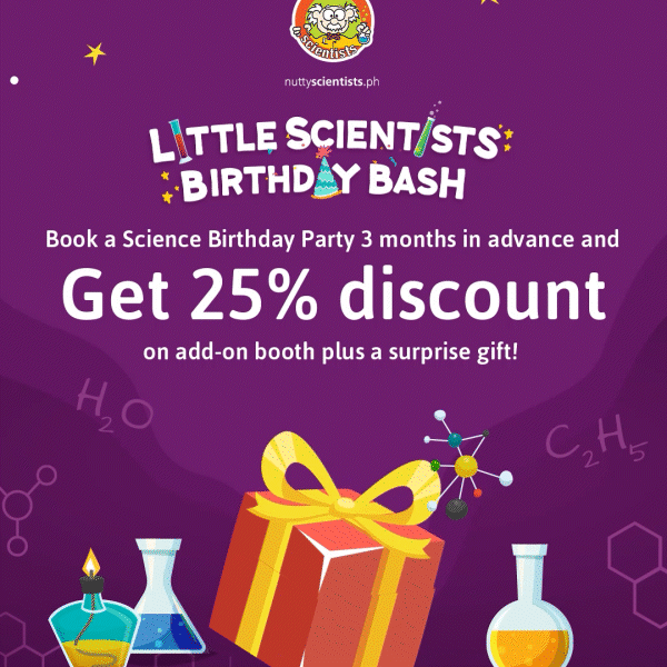 Nutty Scientists Philippines Animation Little Scientists Birthday Bash