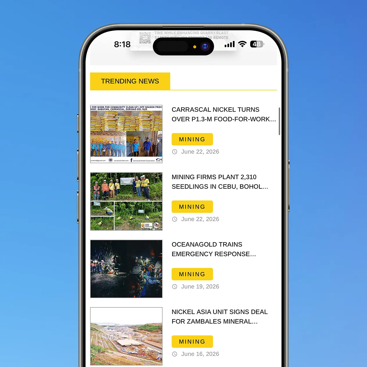 Philippine Resources Journal Website Trending News