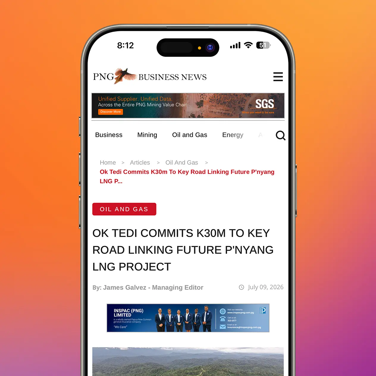 Png Business News Website Article View