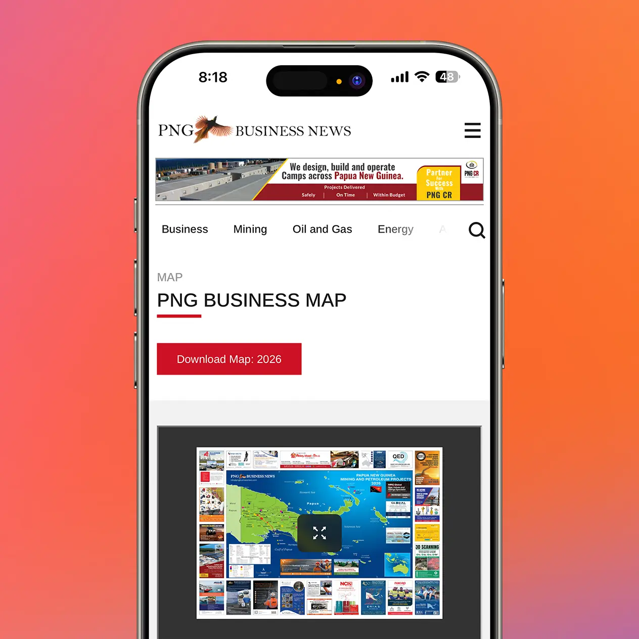 Png Business News Website Home