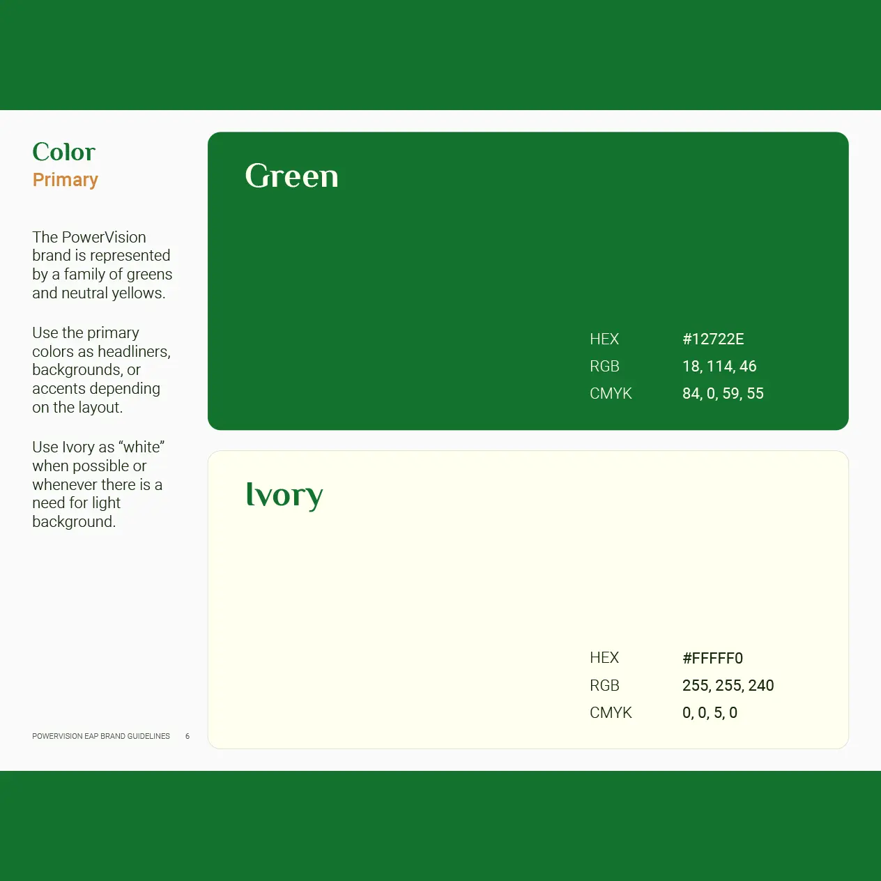 Powervision Branding Color Primary