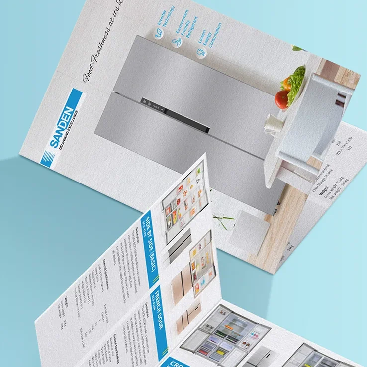 Sanden Print Refrigerator Brochures