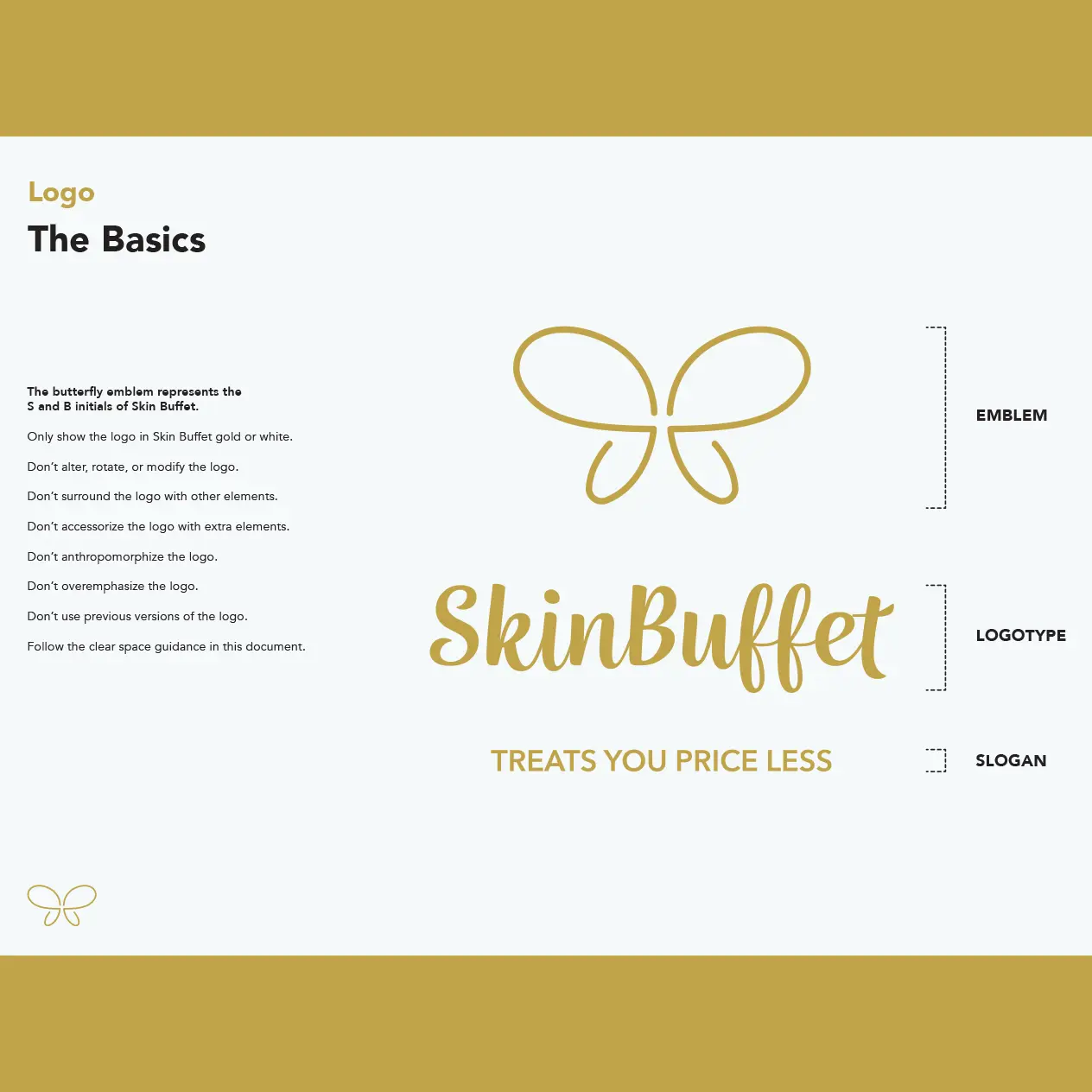 Skin Buffet Branding Logo The Basic