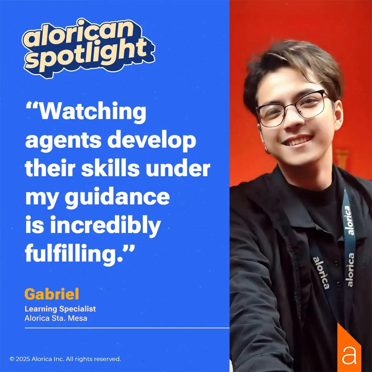 Alorica Alorican Spotlight Gabriel Content