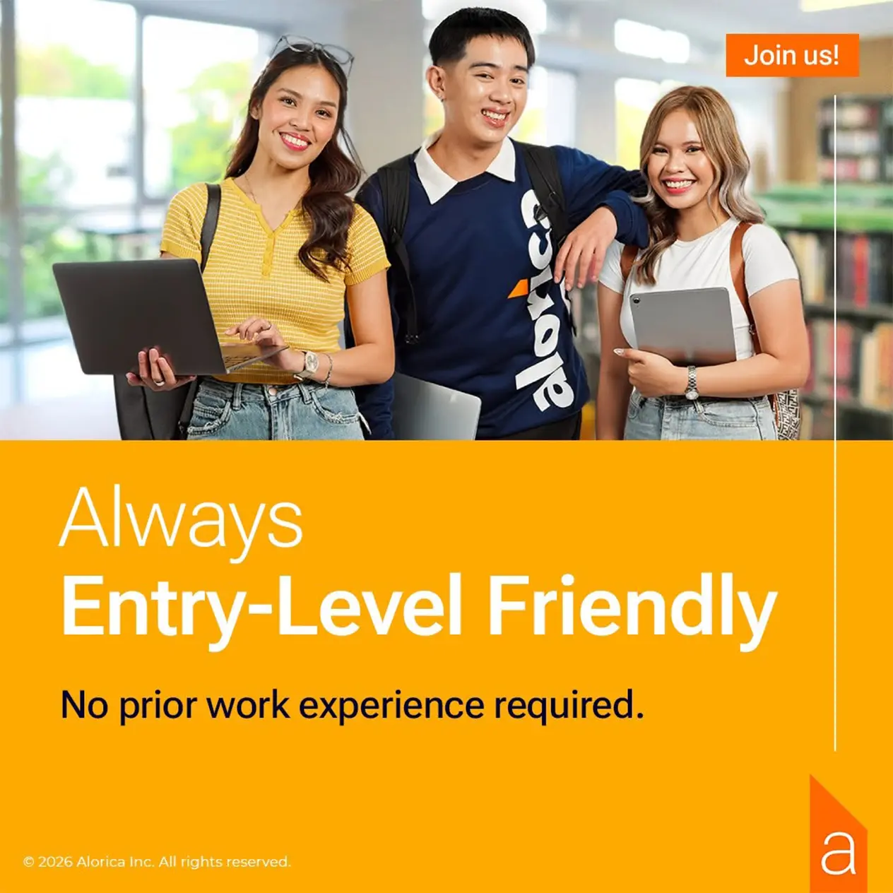 Alorica Entry Level Friendly Content