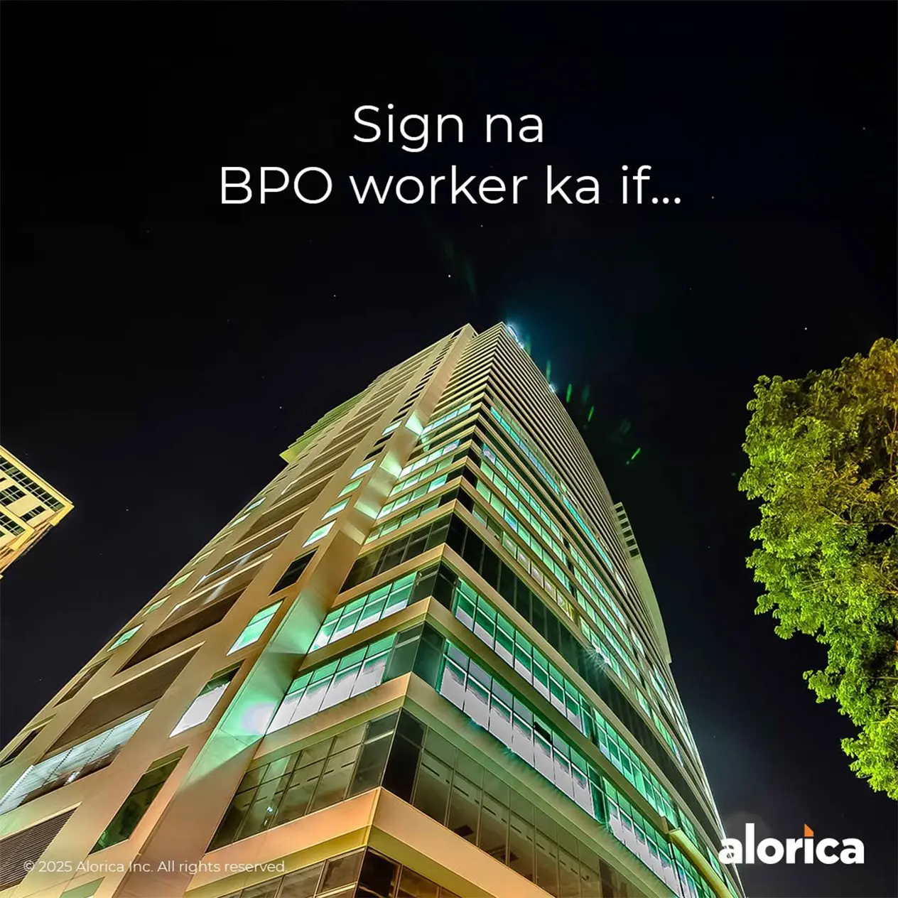 Alorica Sign Na Bpo Worker Content