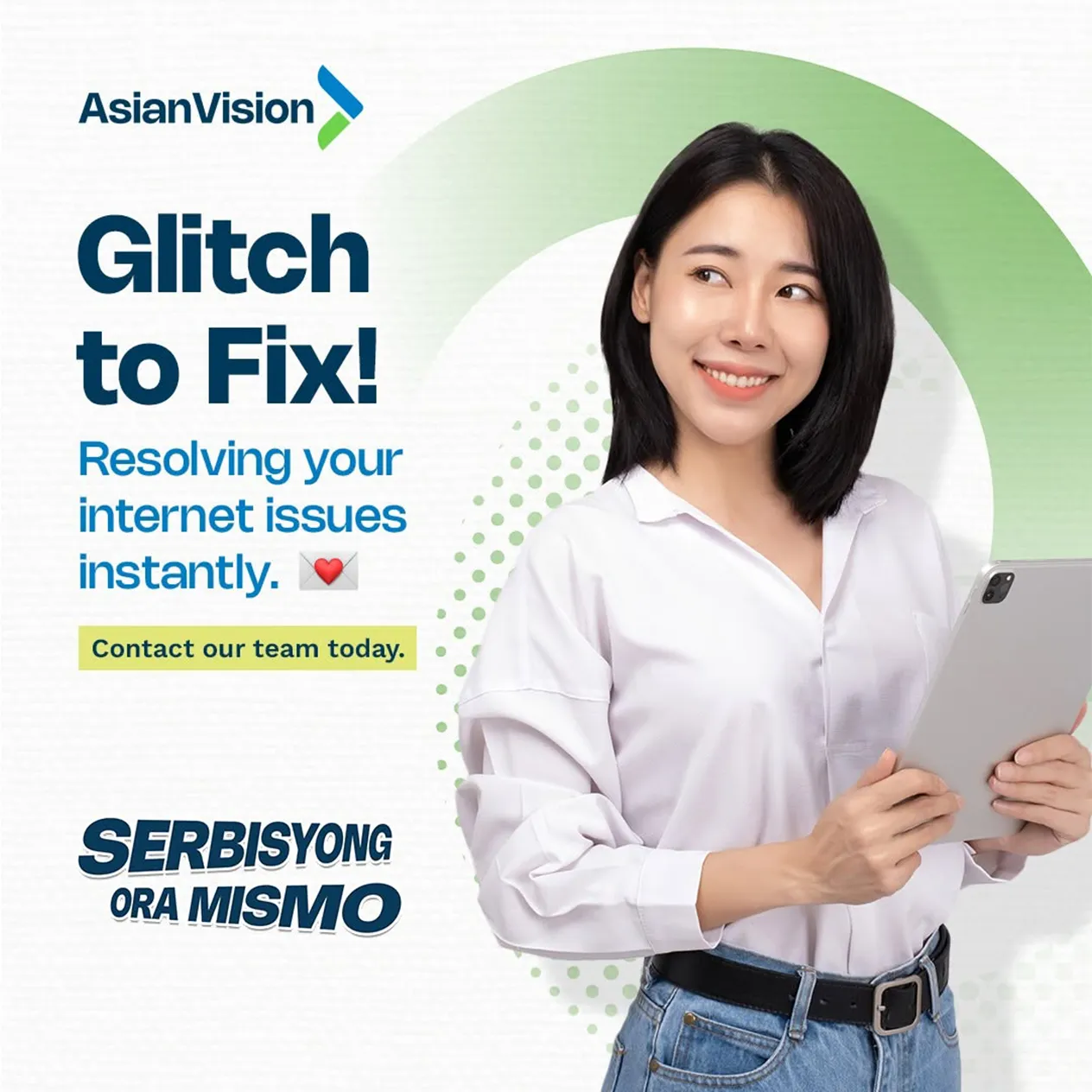 Asian Vision Glitch To Fix Content