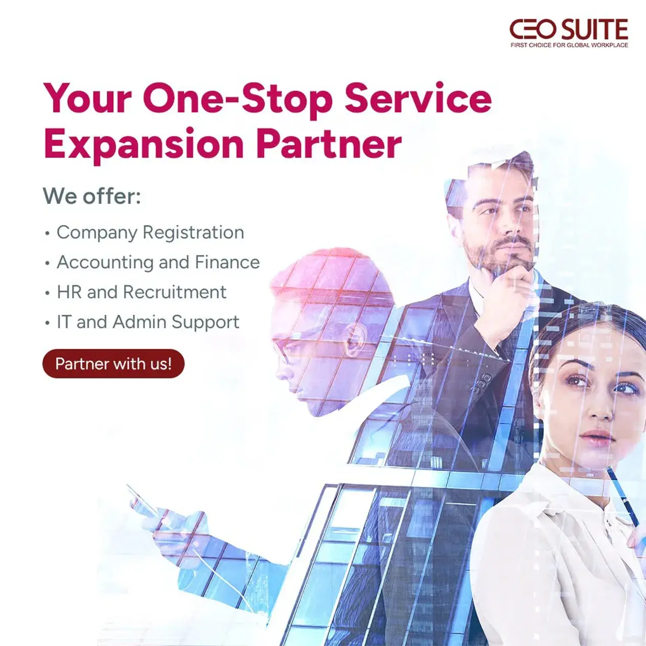 Ceo Suite Your One Stop Service Expansion Partner