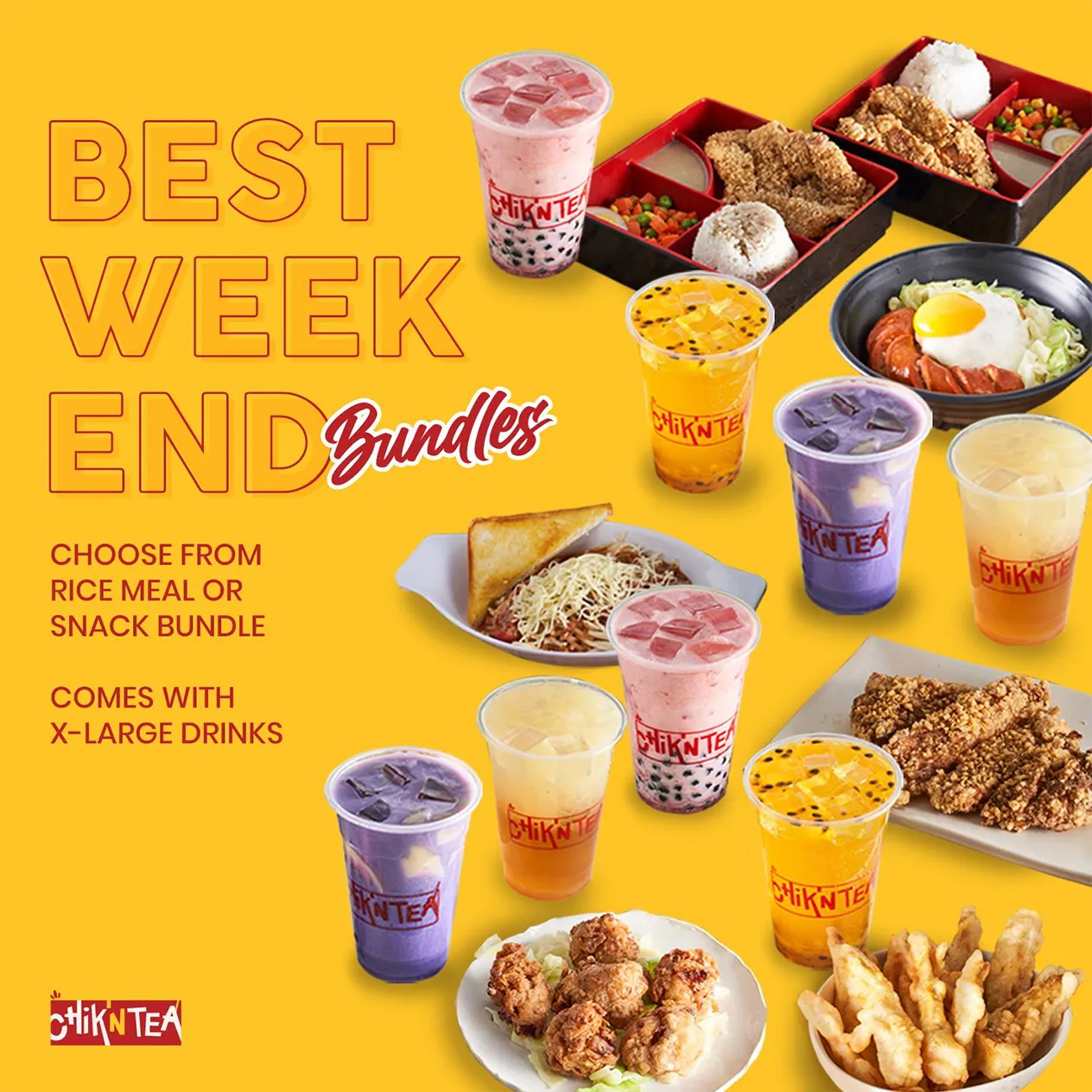 Chik N Tea Best Weekend Bundles Content