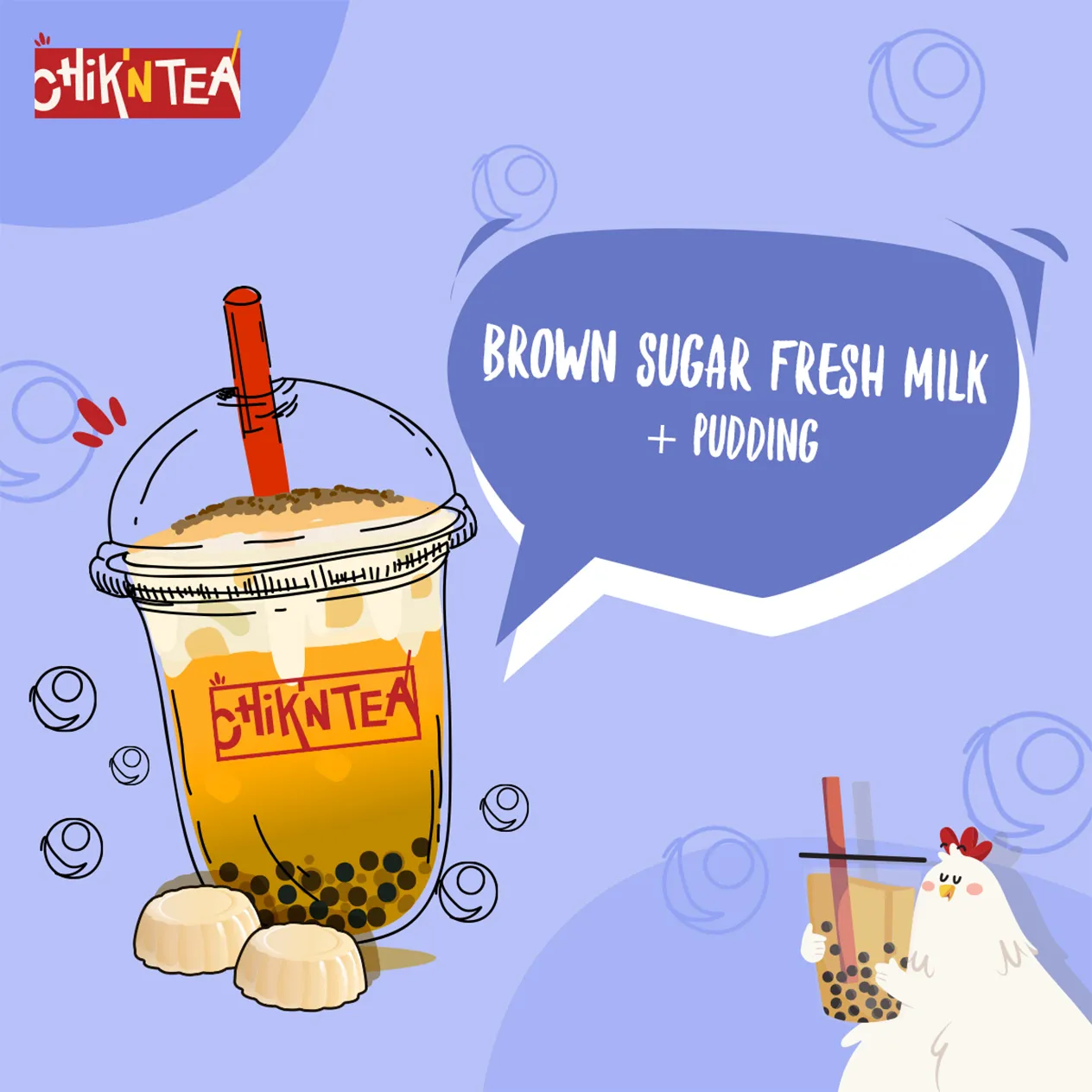 Chik N Tea Brown Sugar Fresh Milk Content