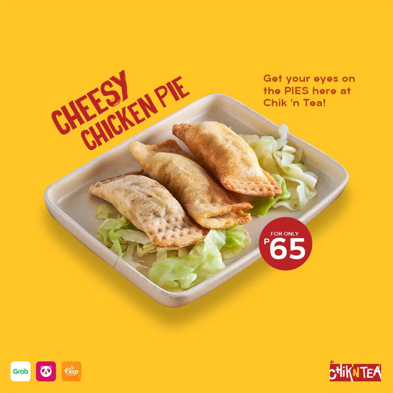 Chik N Tea Cheesy Chicken Pie Content
