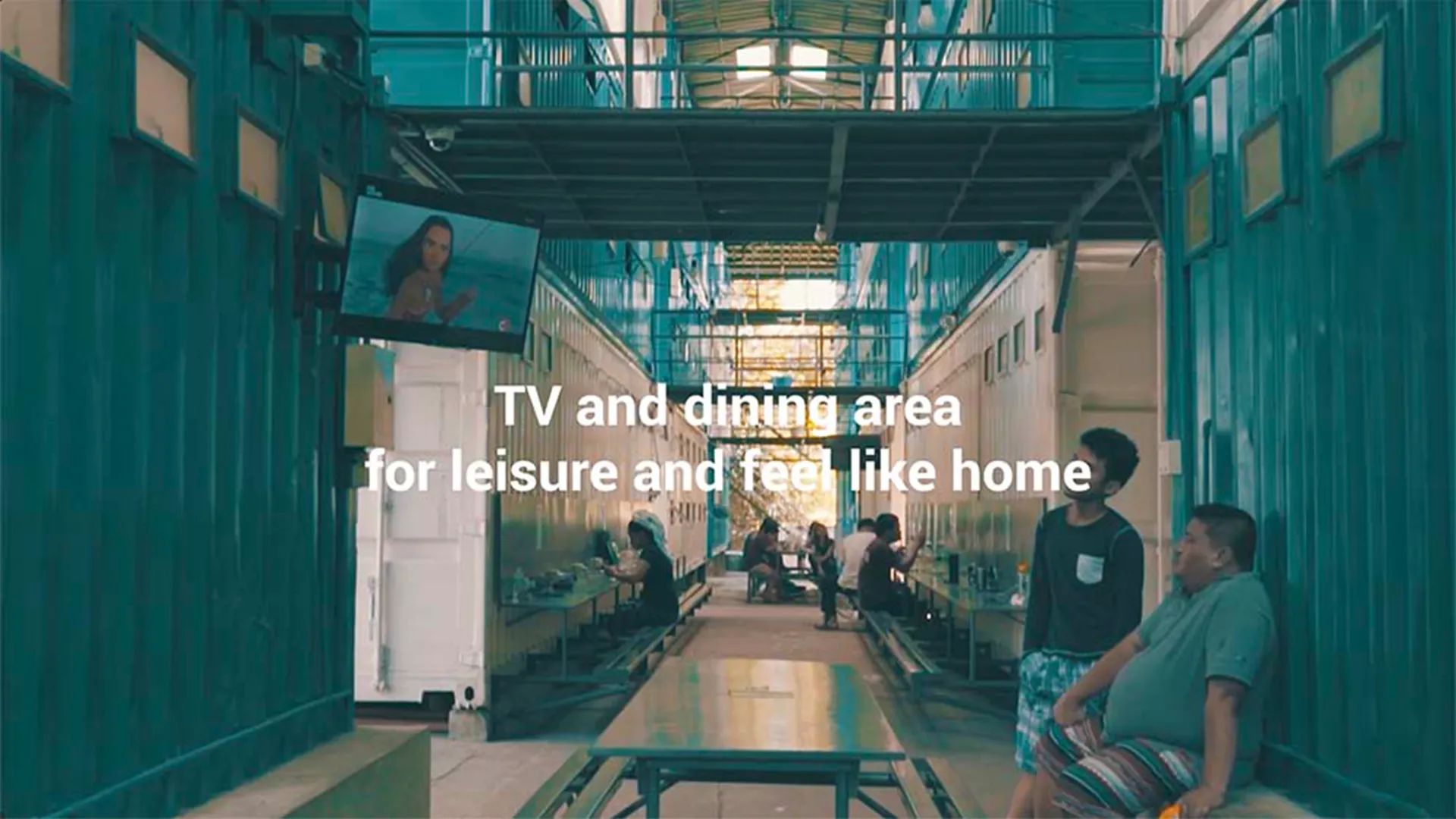Citihub Dormitory Video Production Avp Tv Dining Area