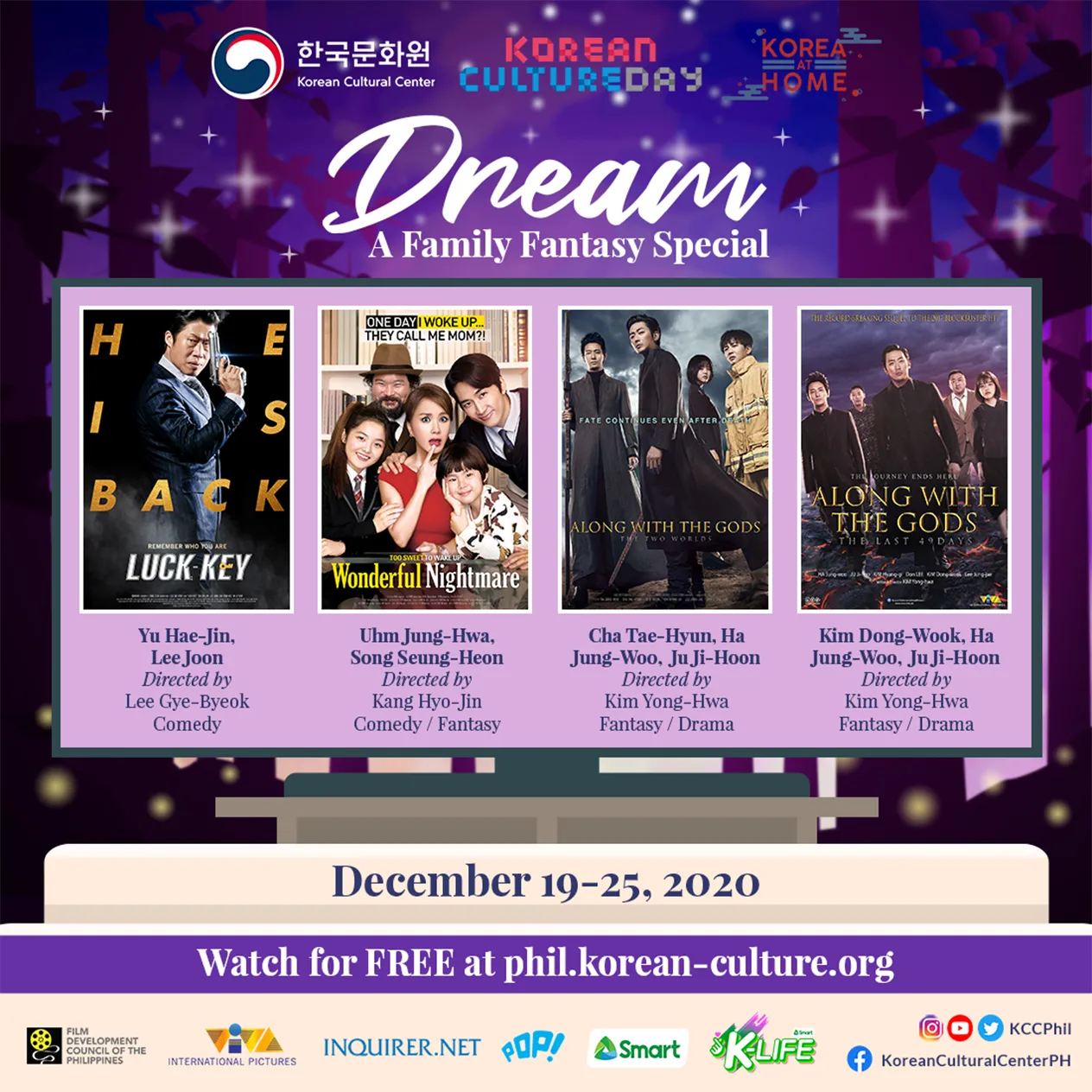 Dream Family Fantasy Special Featured Films