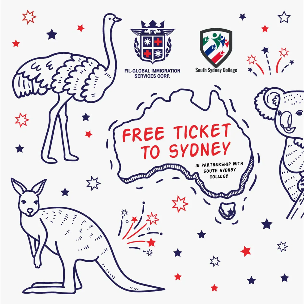 Fil Global Free Ticket To Sydney Content