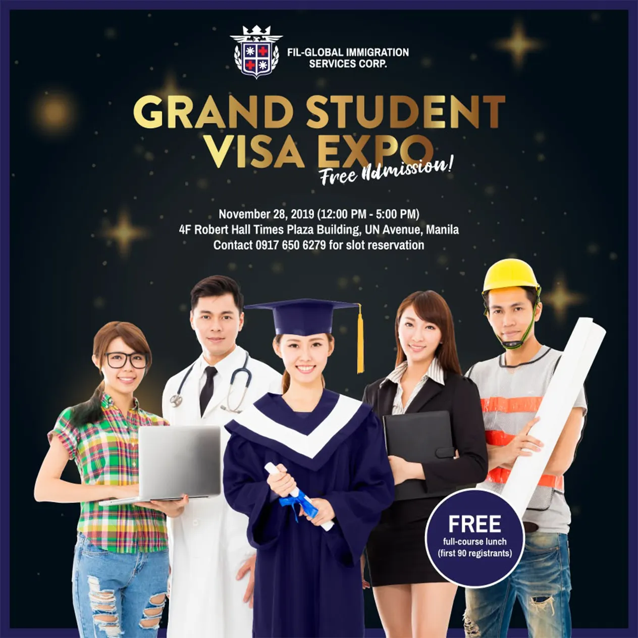 Fil Global Grand Student Visa Expo Content