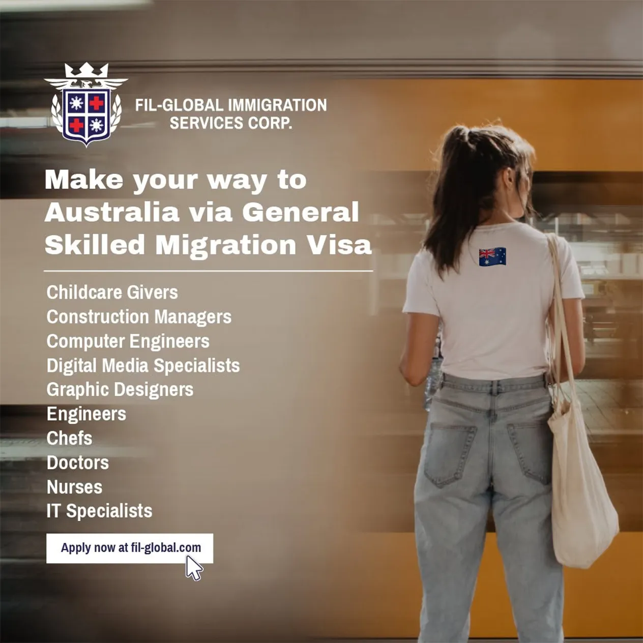 Fil Global Make Your Way To Australia Content