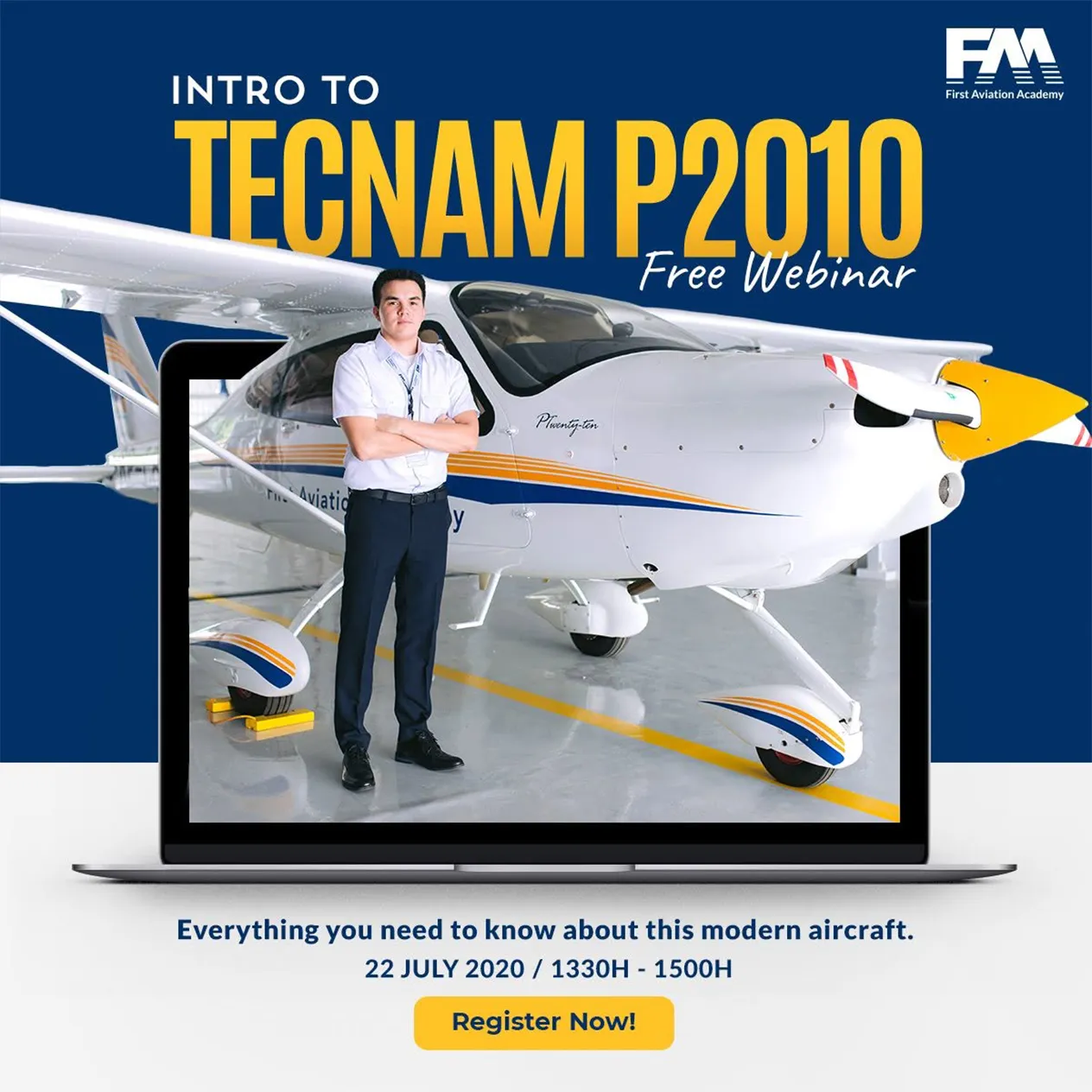 First Aviation Academy Intro Tecnam P2010 Content