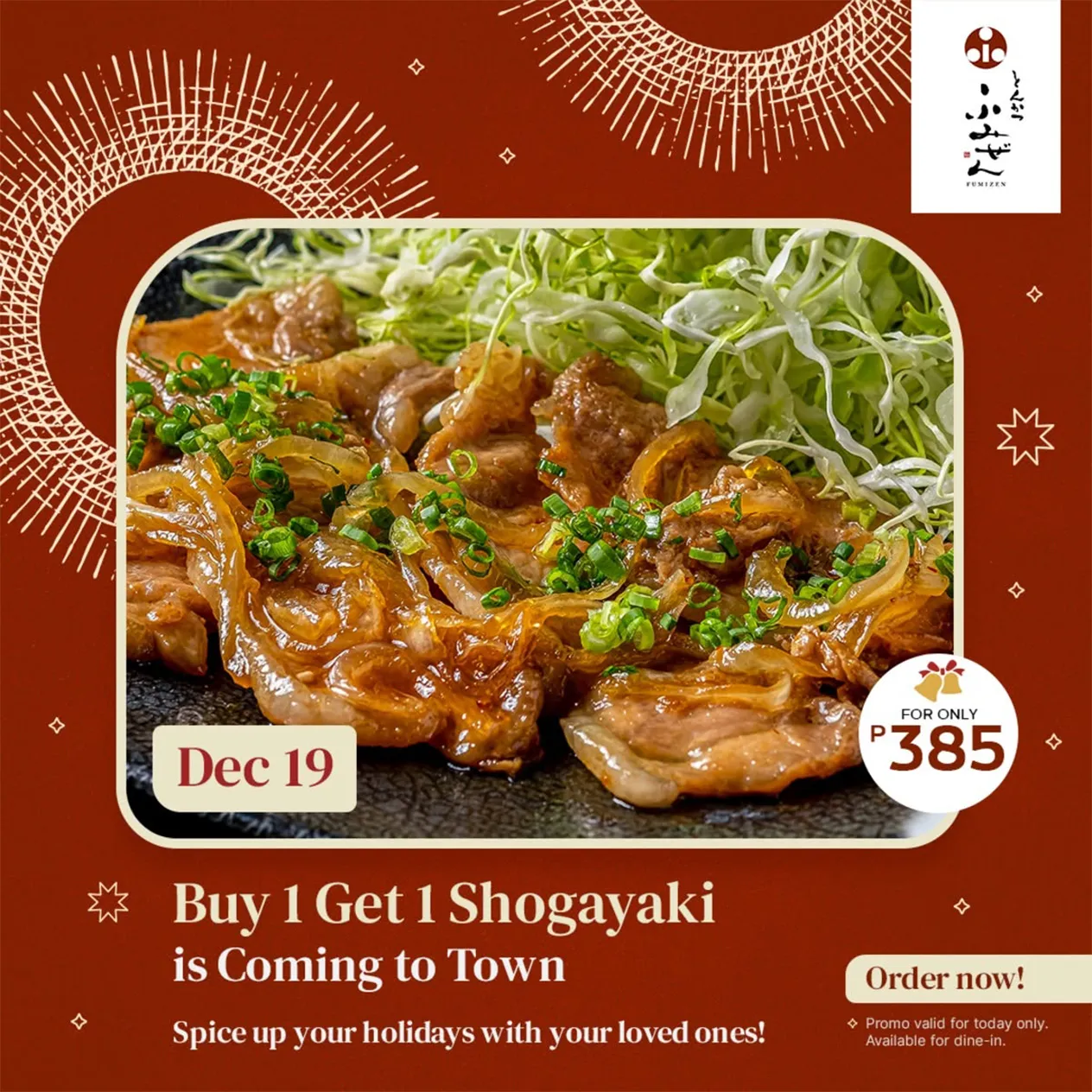Fumizen Japanese Restaurant 12 Deals Of Christmas Day 10