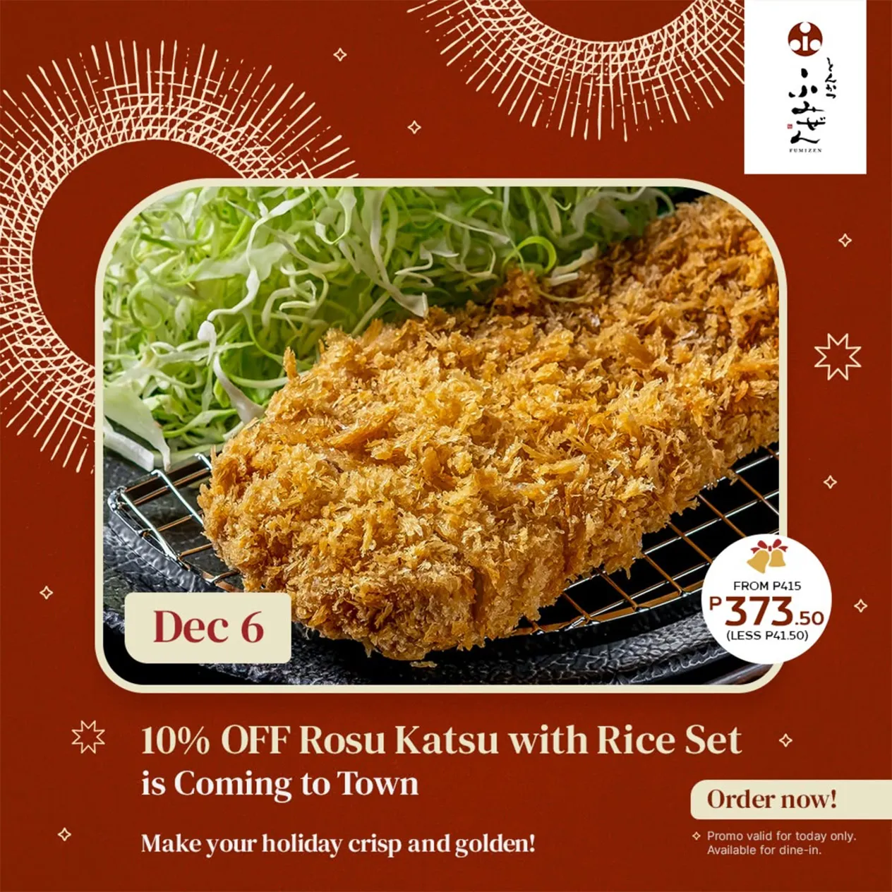 Fumizen Japanese Restaurant 12 Deals Of Christmas Day 3