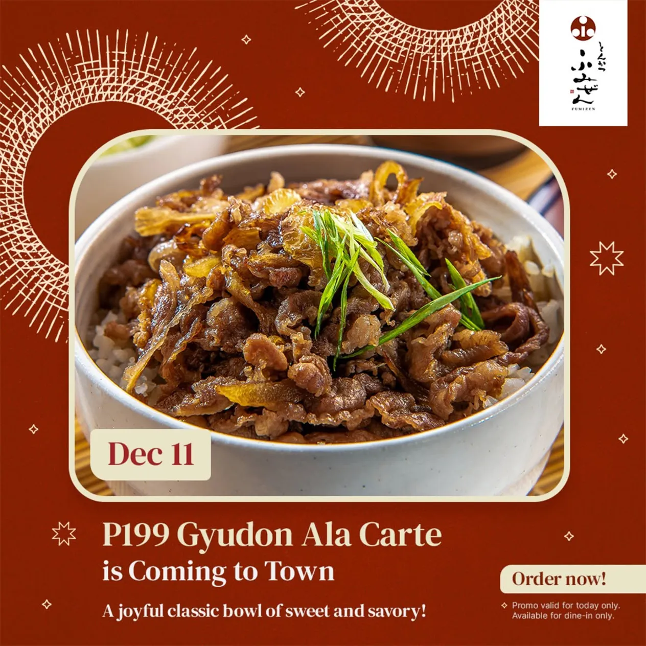 Fumizen Japanese Restaurant 12 Deals Of Christmas Day 5