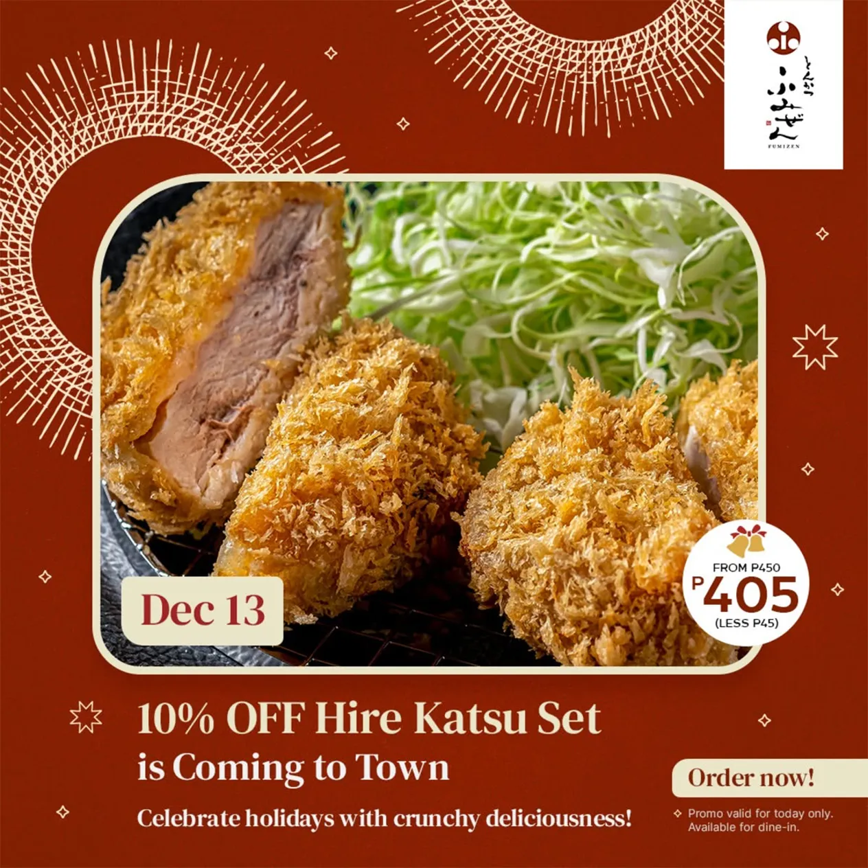Fumizen Japanese Restaurant 12 Deals Of Christmas Day 7