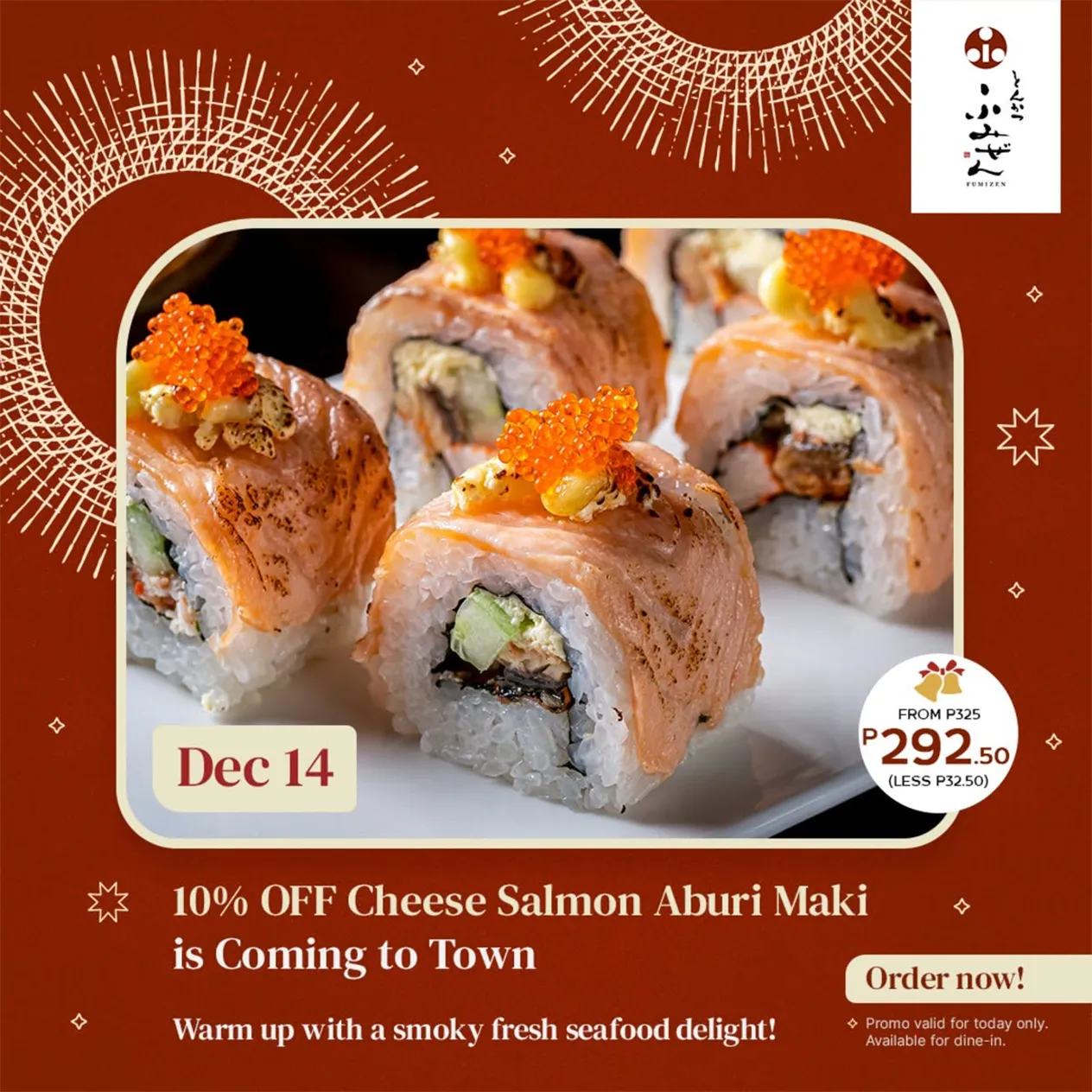 Fumizen Japanese Restaurant 12 Deals Of Christmas Day 8