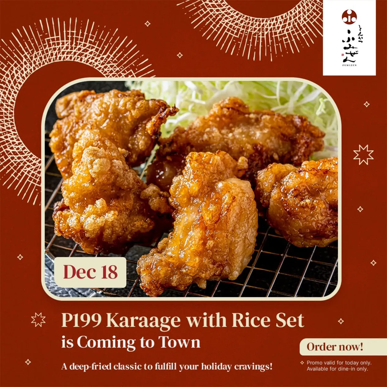 Fumizen Japanese Restaurant 12 Deals Of Christmas Day 9
