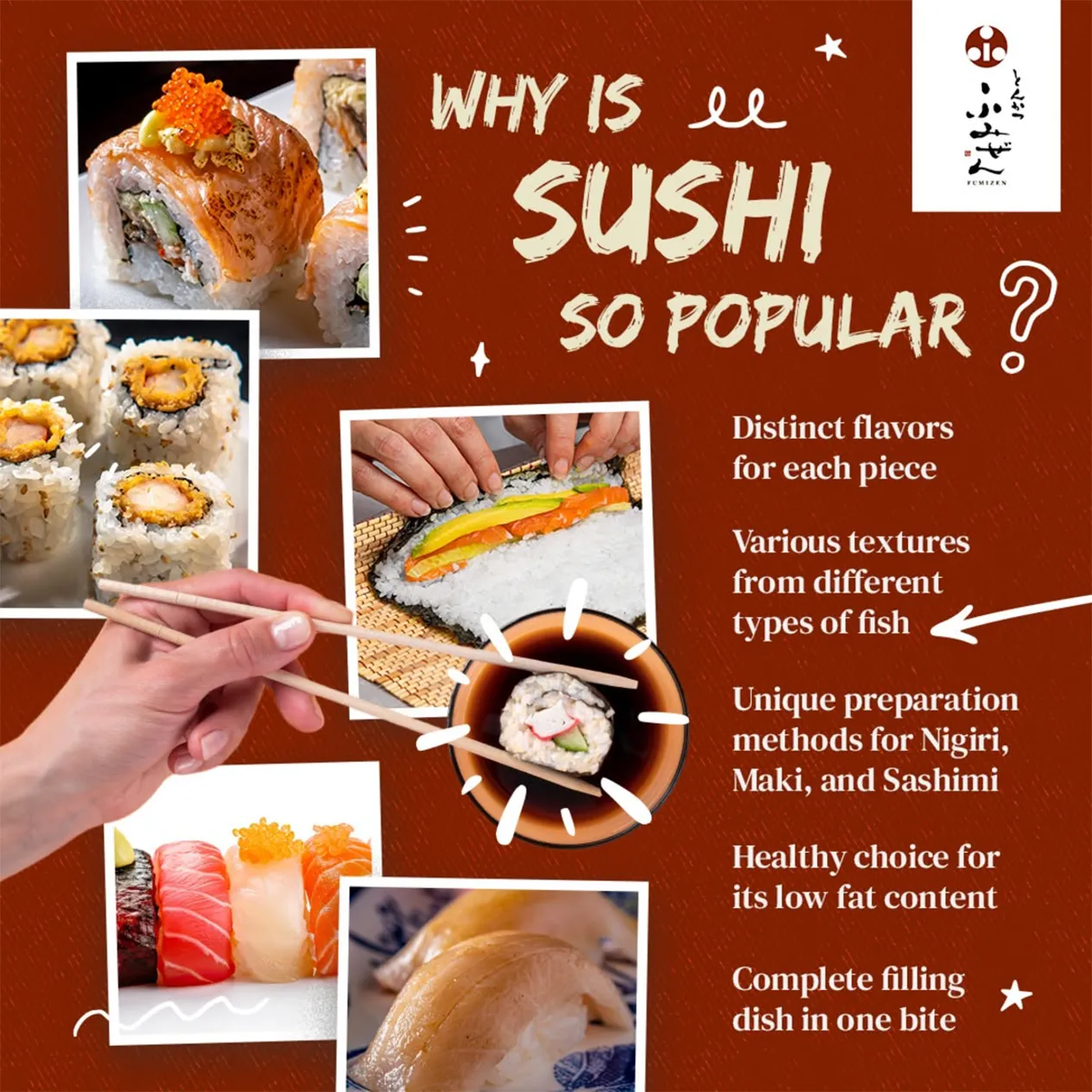 Fumizen Japanese Restaurant Why Is Sushi So Popular