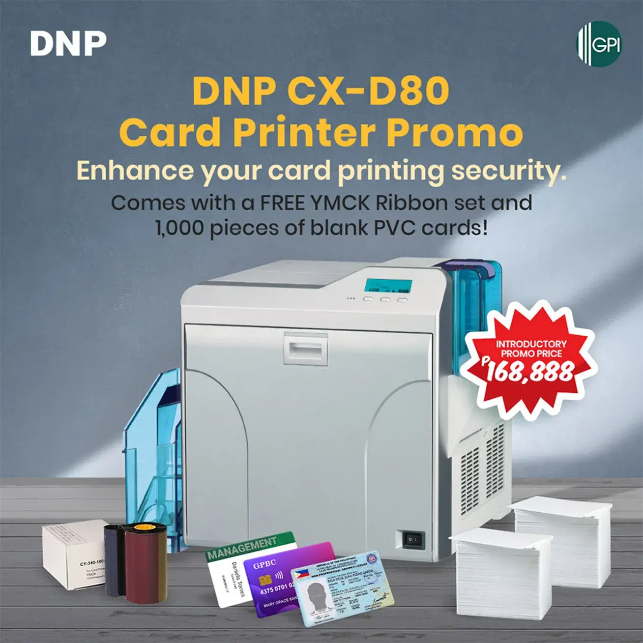 Gakken Philippines Dnp Cx D80 Card Printer