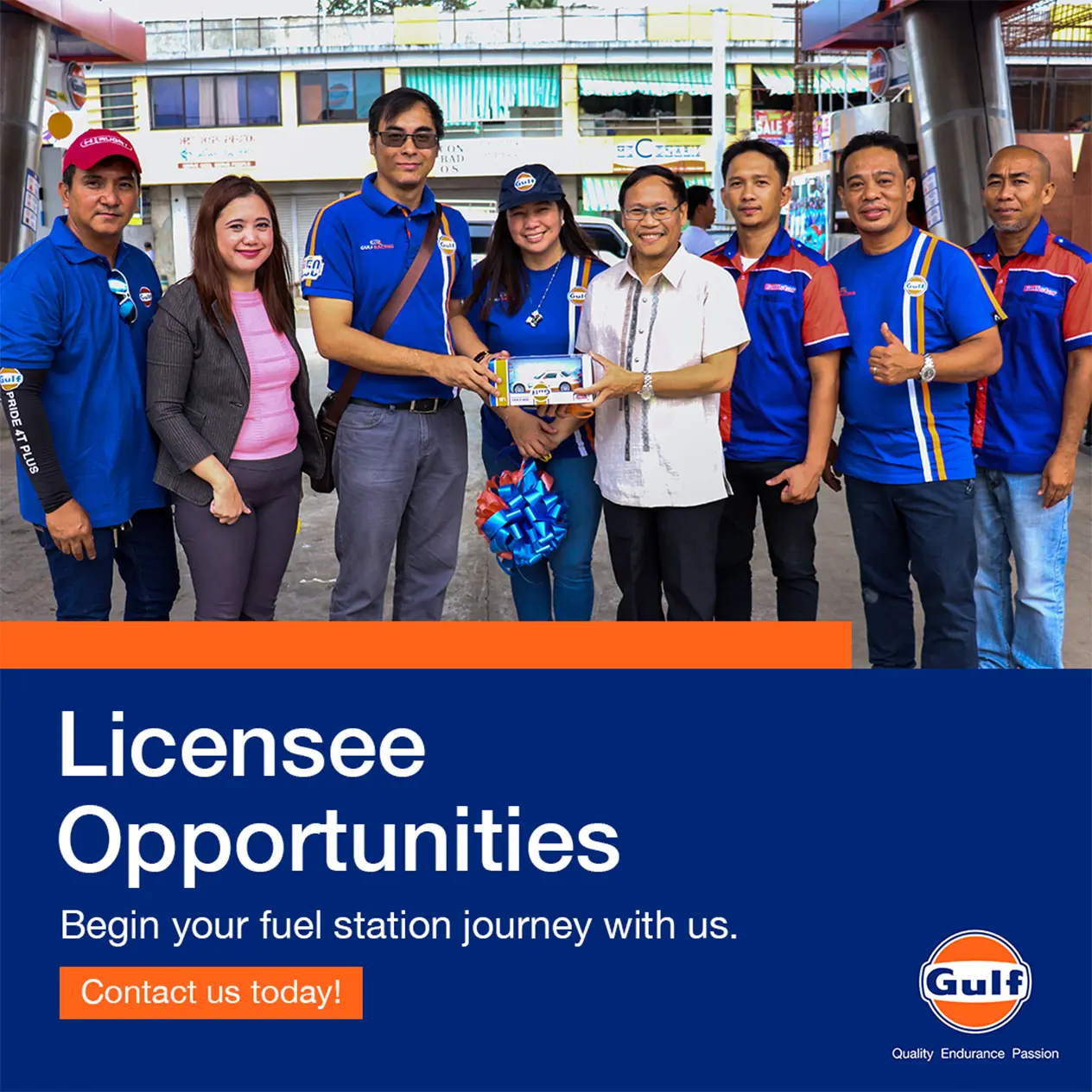 Gulf Oil Philippines Gas Station Opening