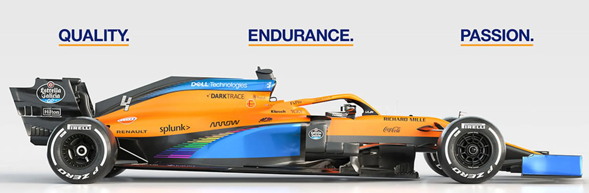 Gulf Oil Philippines Quality Endurance Passion F1 Racing Car