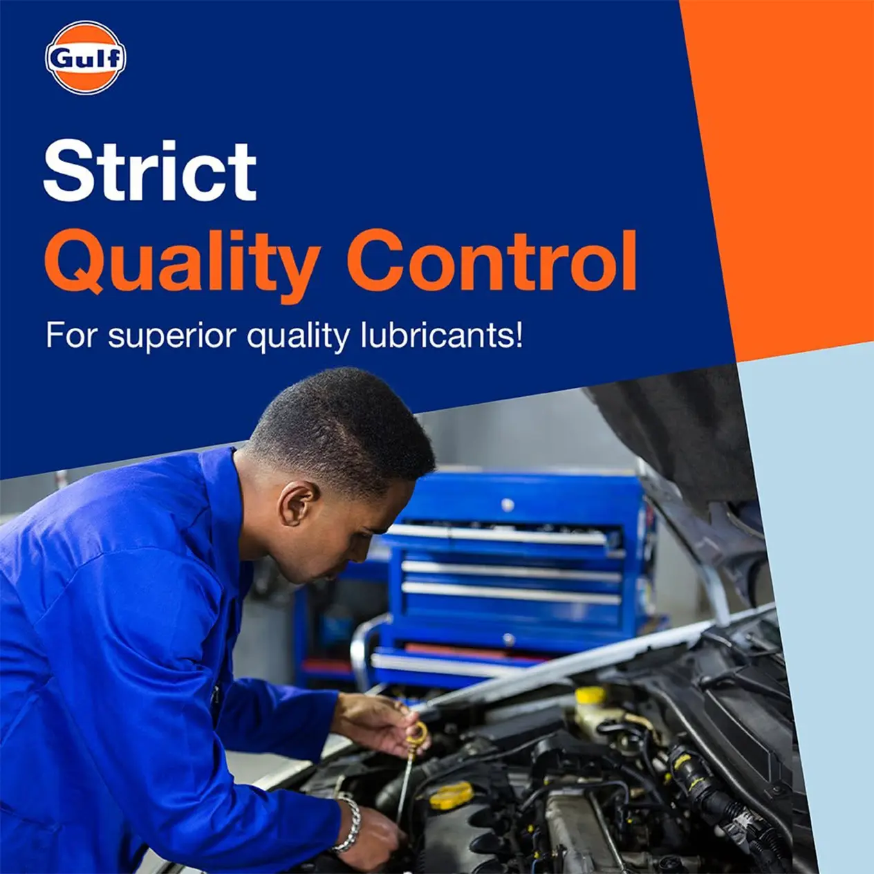 Gulf Oil Philippines Strict Quality Control Content