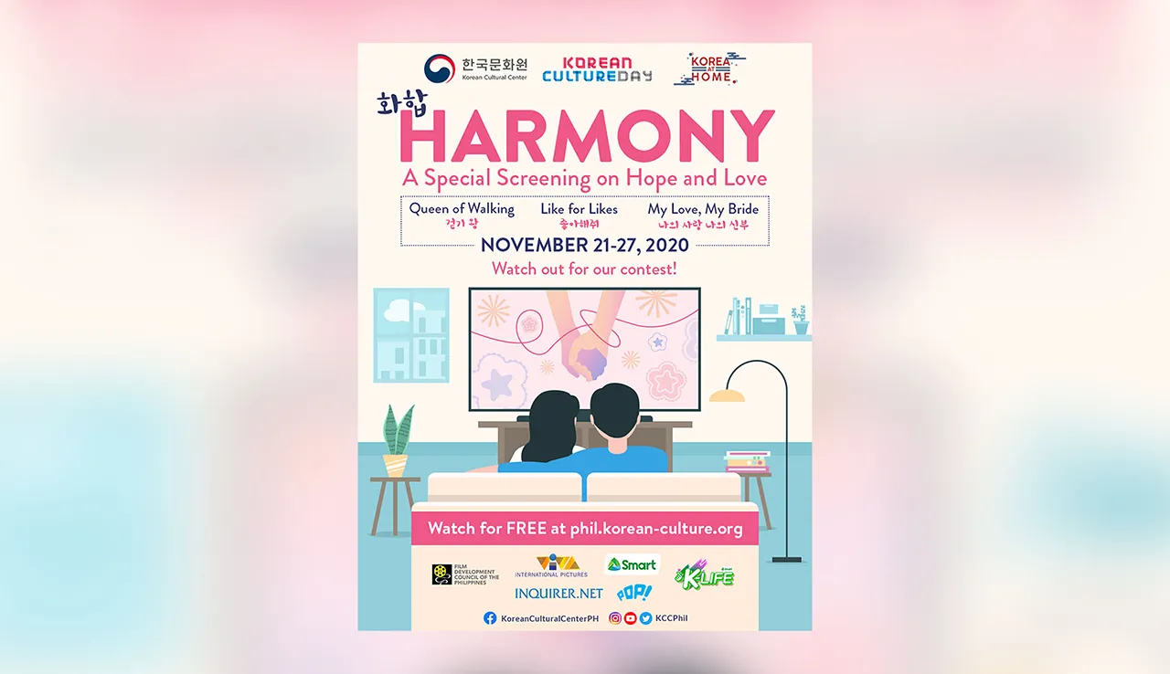 Harmony Special Screen On Hope And Love Poster