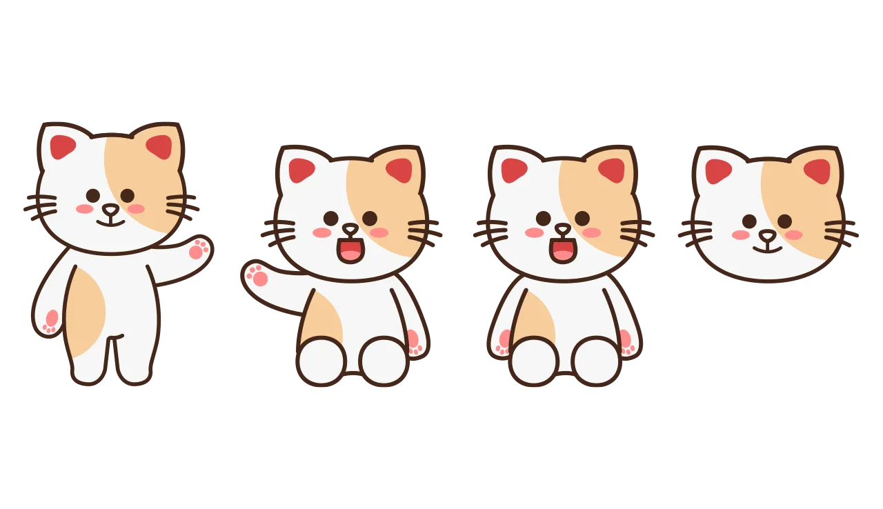 Koco Ph Cat Mascot Variations