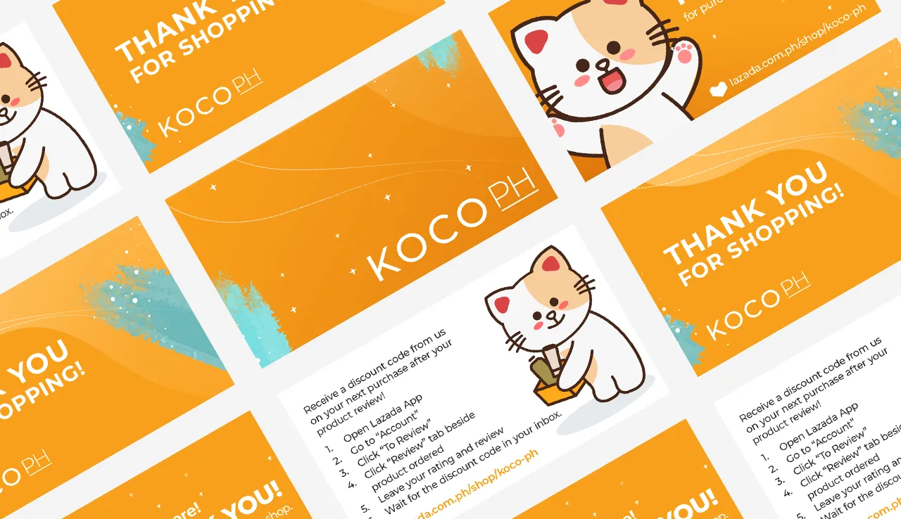 Koco Ph Thank You Card