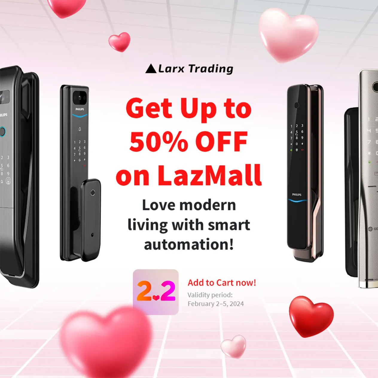 Larx Trading 50 Off Lazmall Content