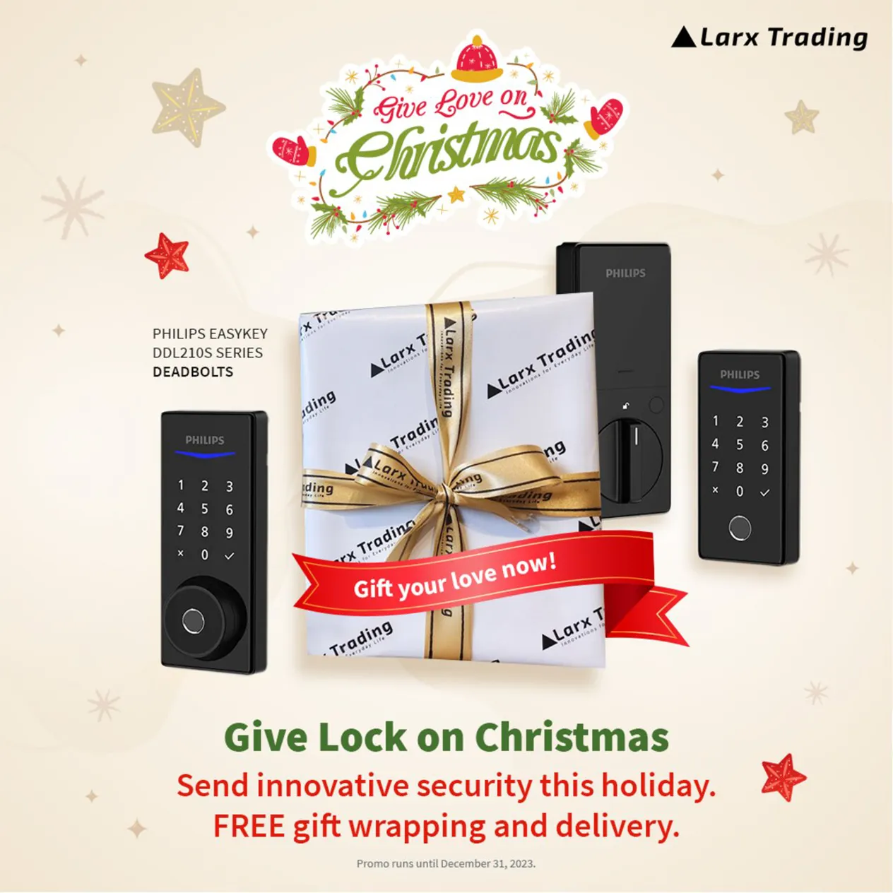 Larx Trading Give Lock On Christmas Content