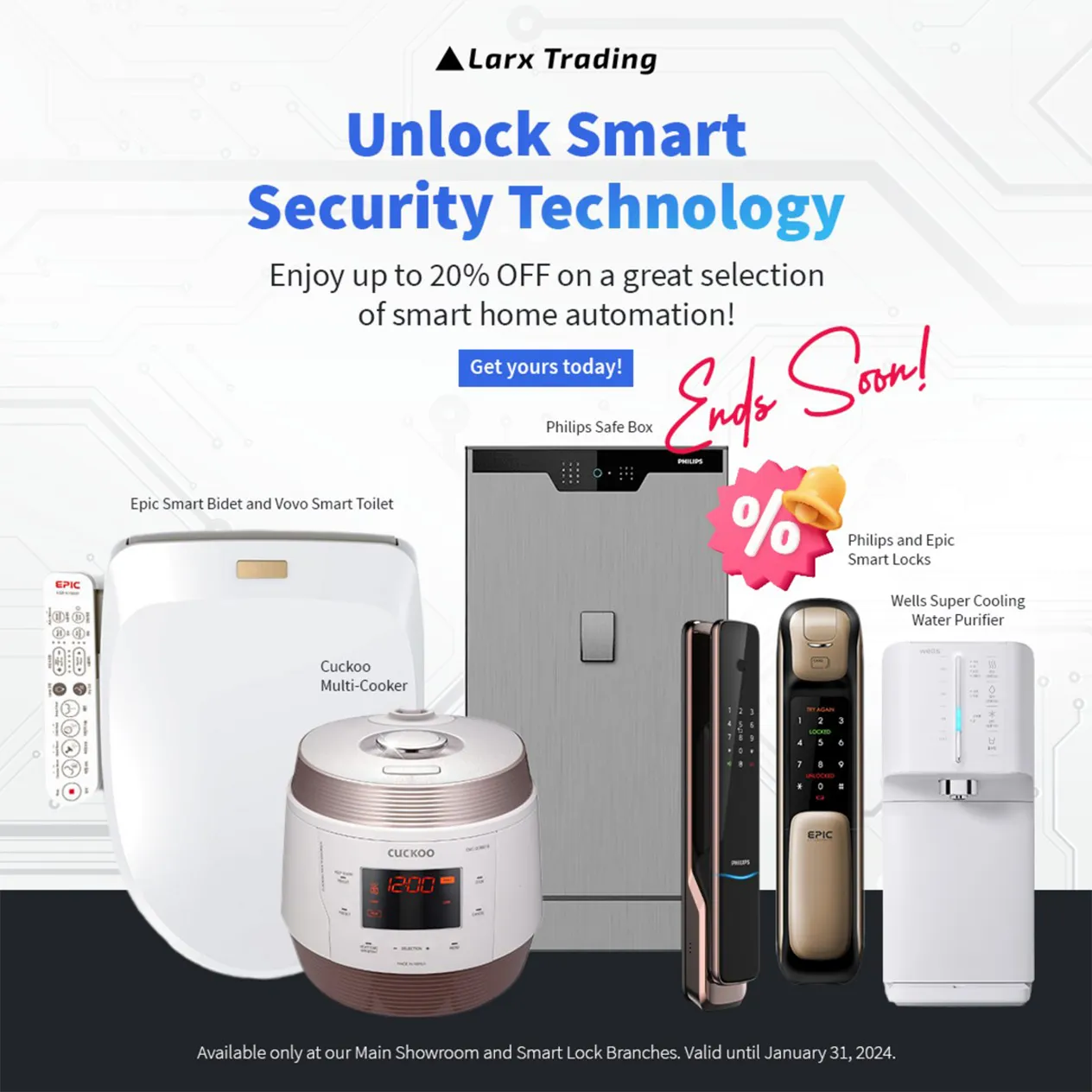 Larx Trading Unlock Smart Security Technology Content