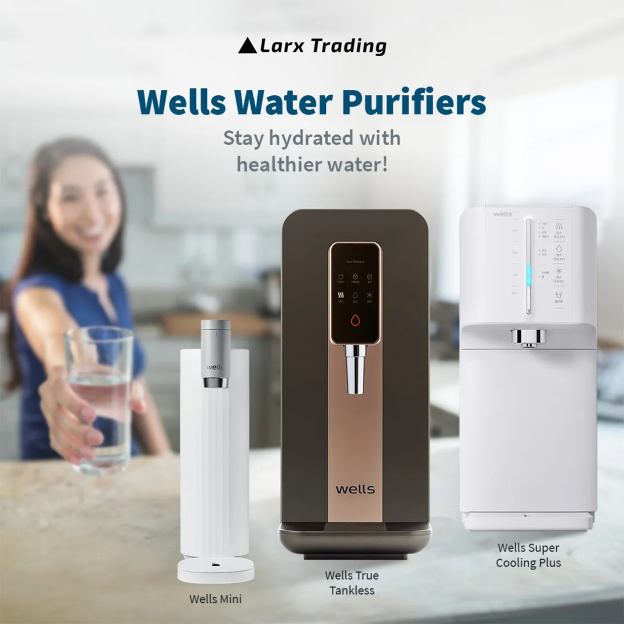 Larx Trading Wells Water Purifiers Content