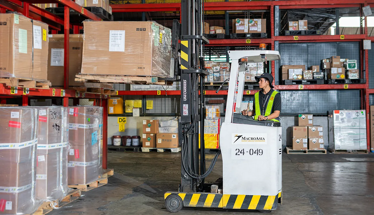 Mascorp Photoshoot Cargo Forklift