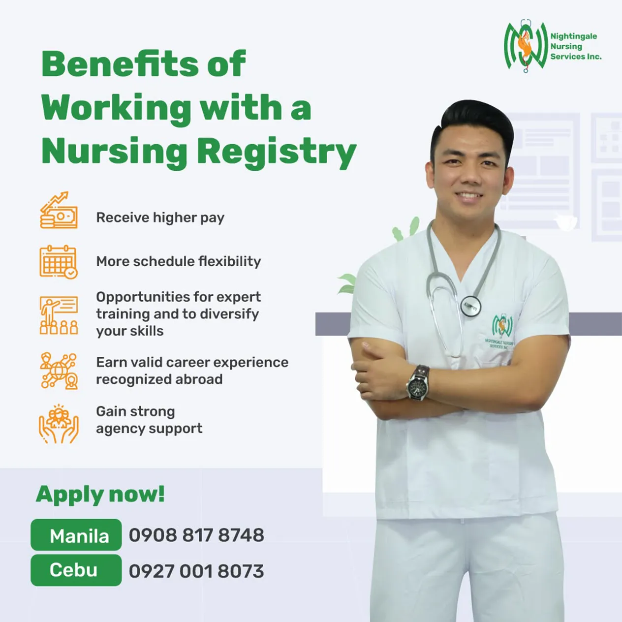 Nightingale Nursing Services Benefits Of Working With A Nursing Registry Content