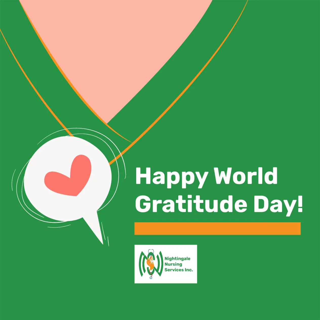 Nightingale Nursing Services World Gratitude Day Content