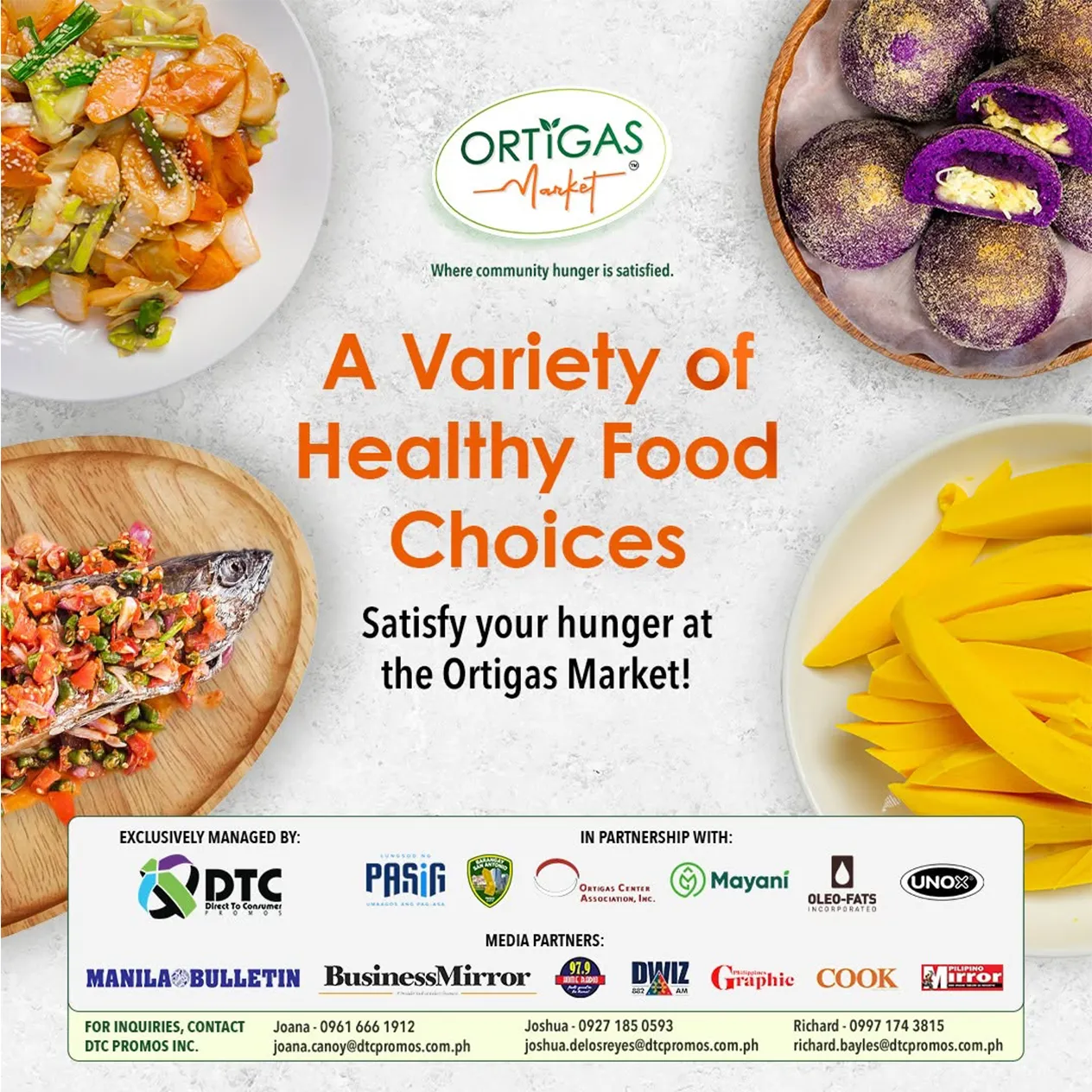 Ortigas Market A Variety Of Healthy Food Choices Content