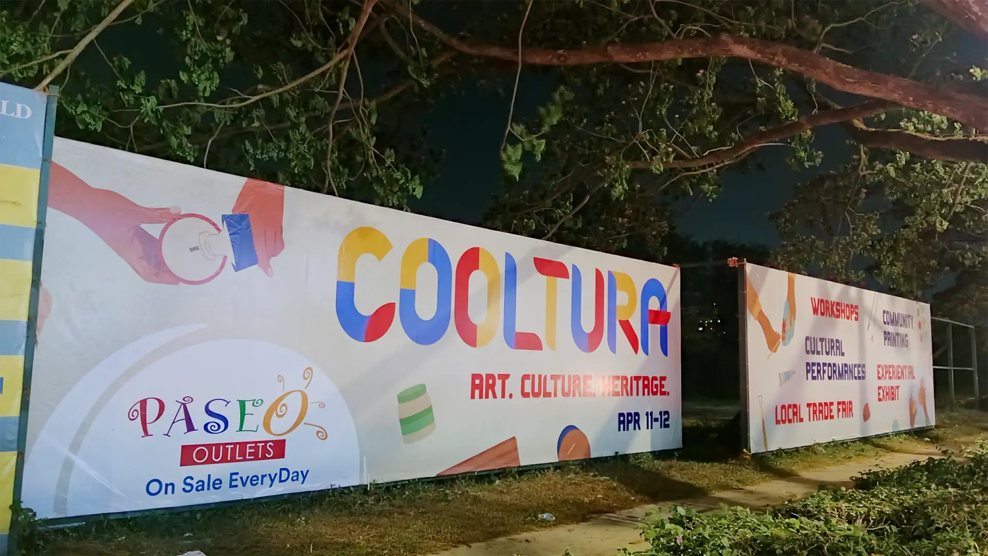 Paseo Outlets Cooltura Billboard Layout