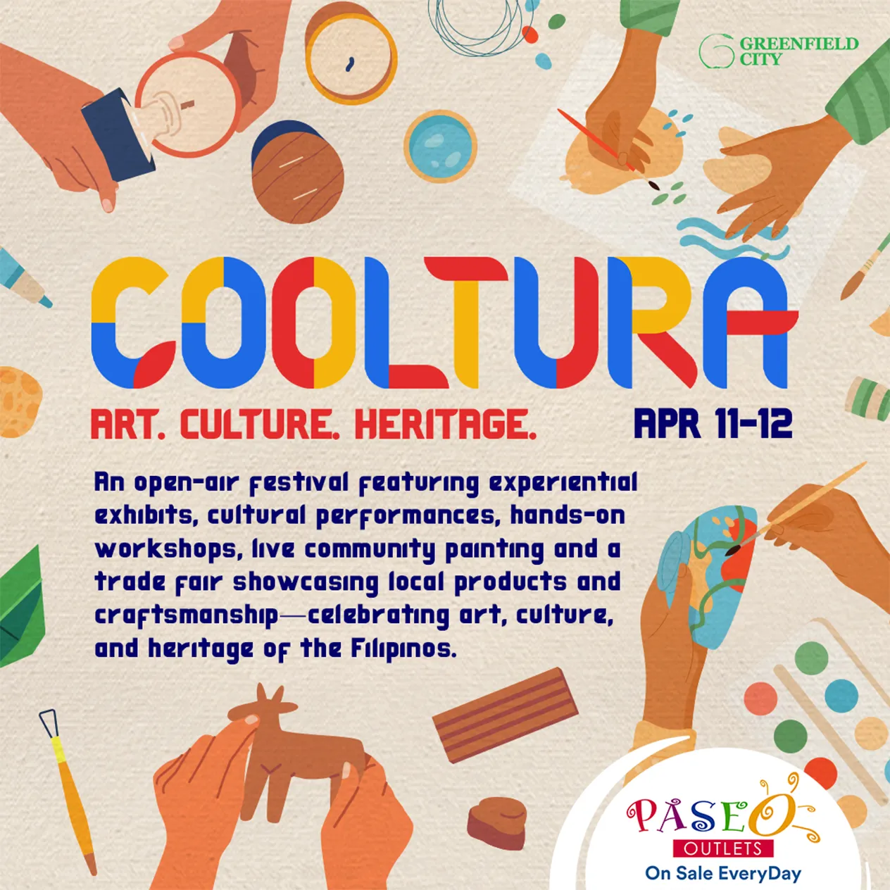 Paseo Outlets Cooltura Titular Key Visual