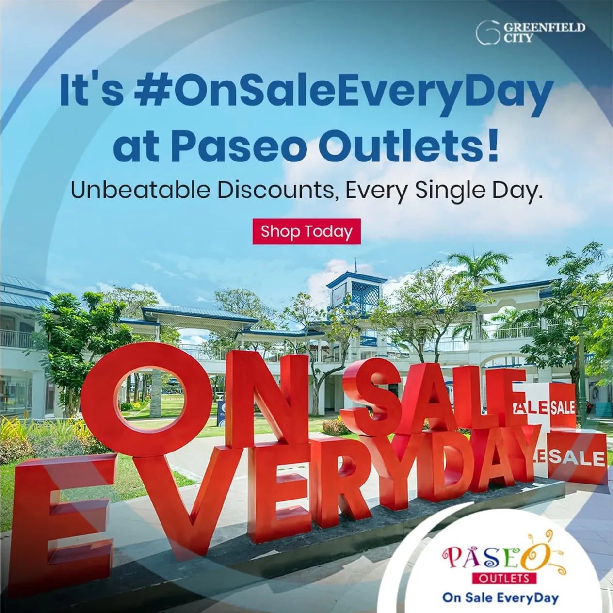 Paseo Outlets On Sale Everyday Content
