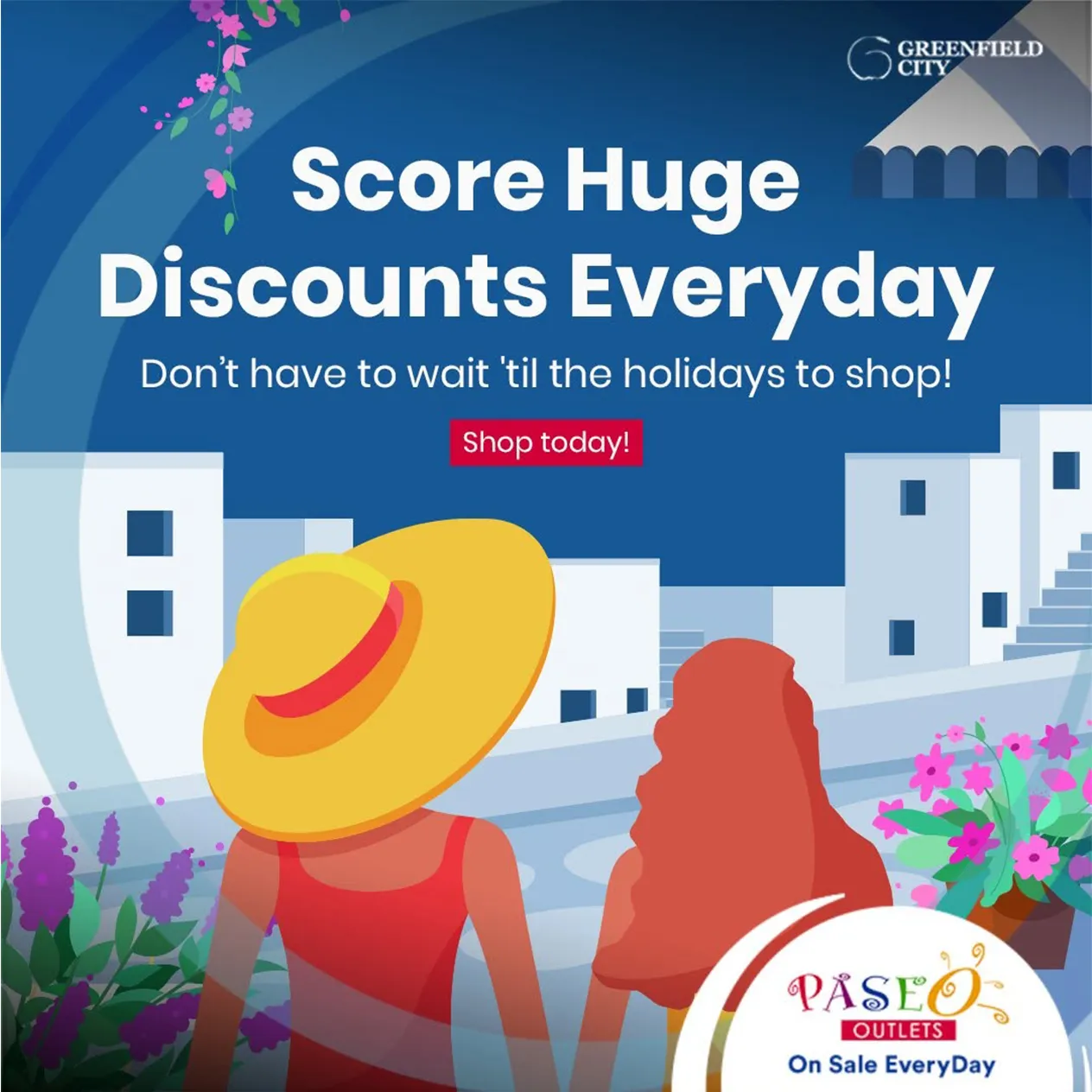 Paseo Outlets Score Huge Discounts Everyday Content