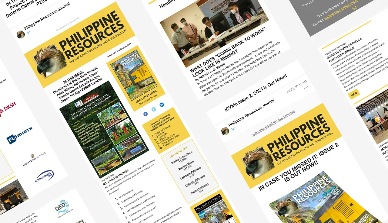 Philippine Resources Journal Email Newsletter