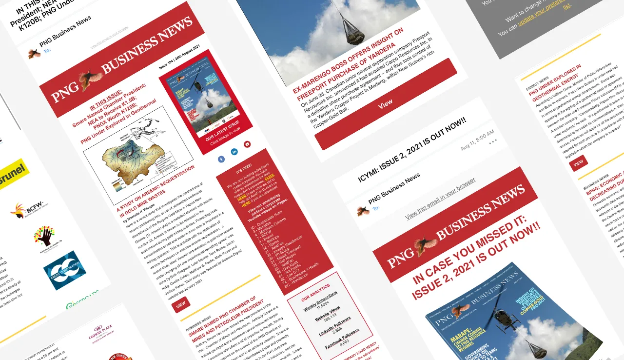 Png Business News Email Newsletter